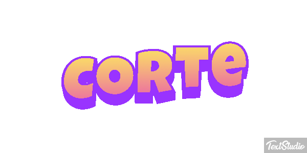 Corte Efeito do texto