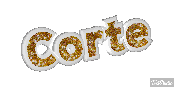 Corte Efeito do texto