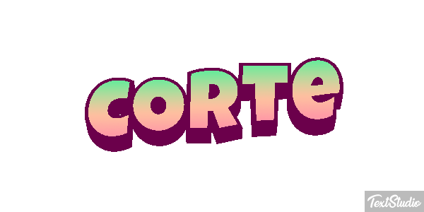 Corte Efeito do texto