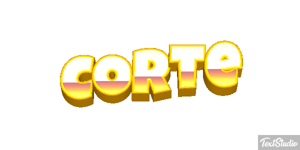 Corte Efeito do texto
