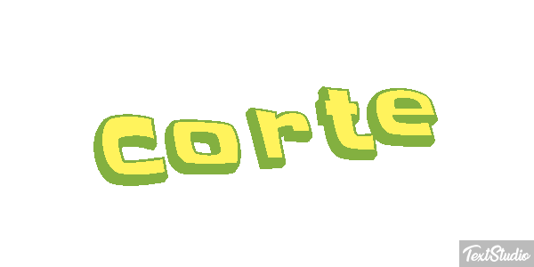 Corte Efeito do texto