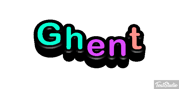 Ghent Efekt tekstowy