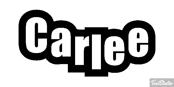 Carlee Efecto de texto