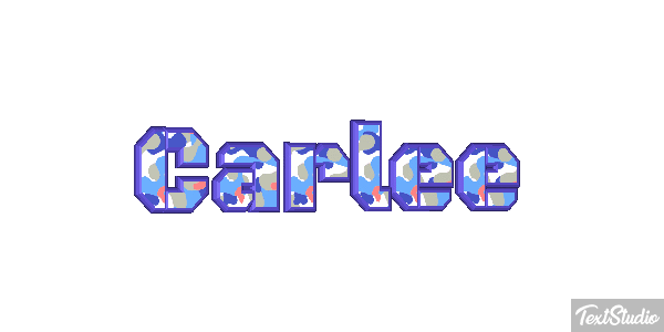 Carlee Efecto de texto