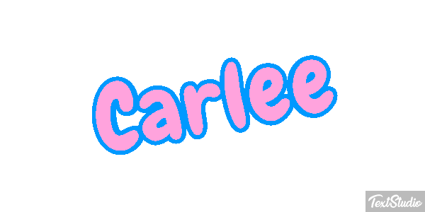 Carlee Efecto de texto