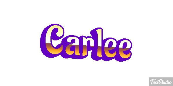 Carlee Efecto de texto