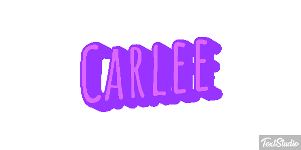 Carlee Efecto de texto