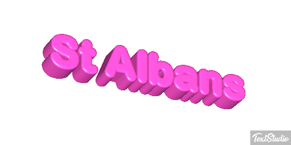 St Albans Efecto de texto