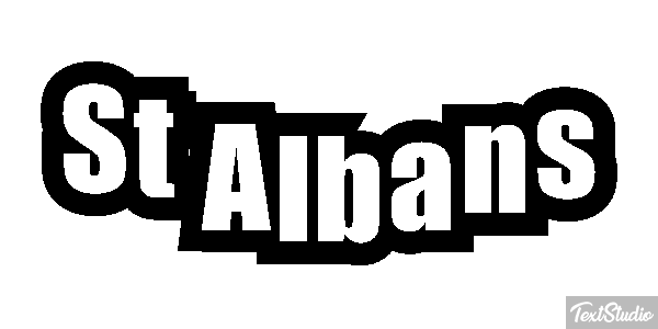 St Albans Efecto de texto