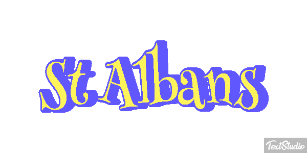 St Albans Efecto de texto