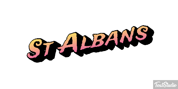 St Albans Efecto de texto