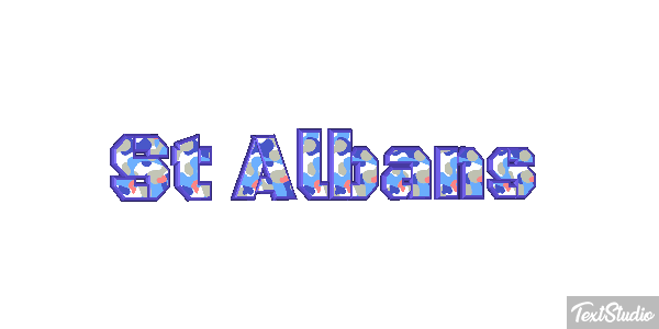 St Albans Efecto de texto