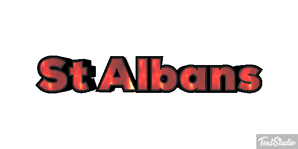St Albans Efecto de texto