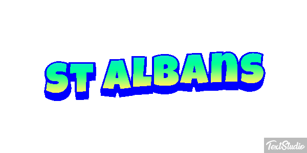 St Albans Efecto de texto