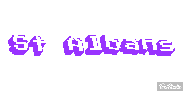 St Albans Efecto de texto