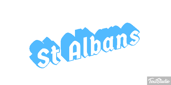 St Albans Efecto de texto