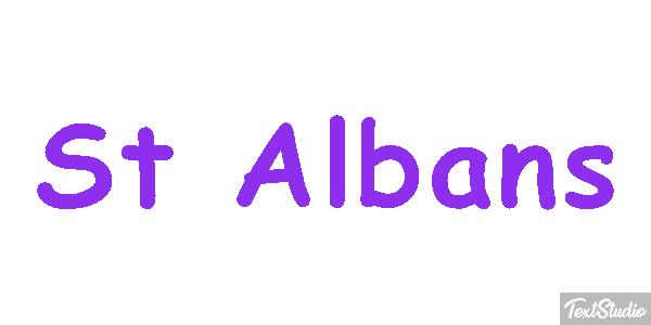 St Albans Efecto de texto