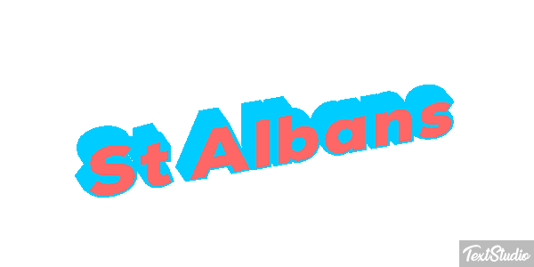 St Albans Efecto de texto