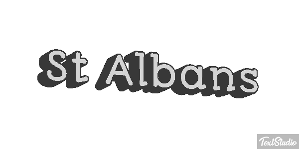 St Albans Efecto de texto