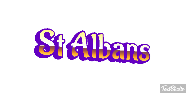 St Albans Efecto de texto