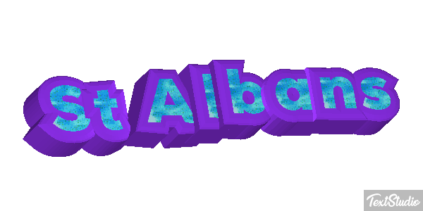 St Albans Efecto de texto