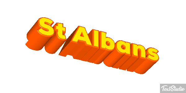 St Albans Efecto de texto