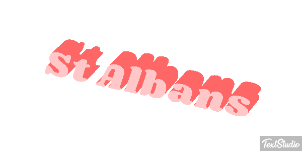 St Albans Efecto de texto