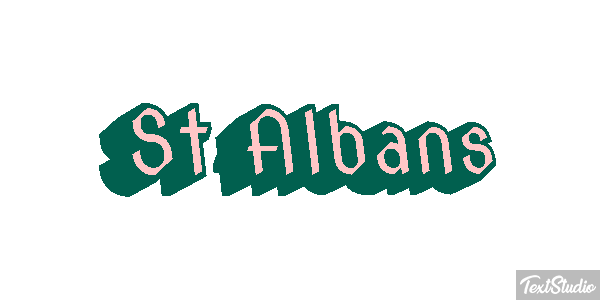 St Albans Efecto de texto