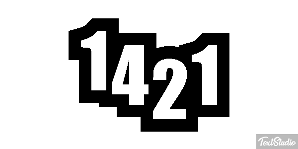 1421 Tekst effect