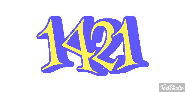 1421 Tekst effect