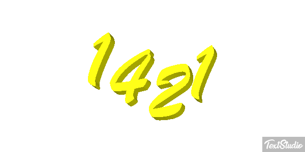 1421 Tekst effect