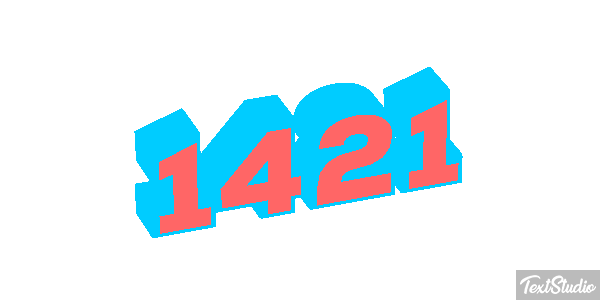 1421 Tekst effect