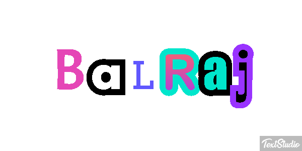Balraj Efekt tekstowy