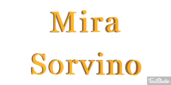 Mira Sorvino Texteffekt