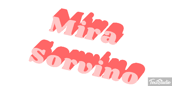Mira Sorvino Texteffekt