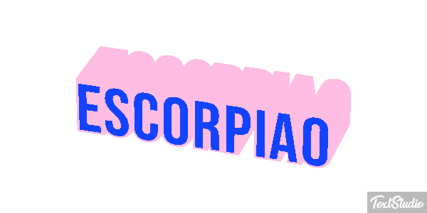 Escorpião テキスト効果