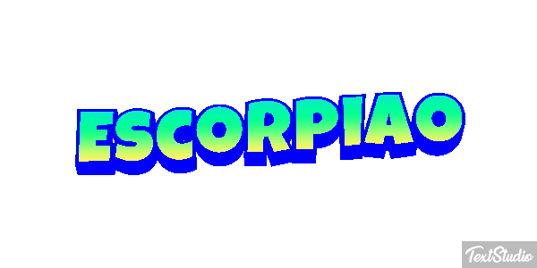 Escorpião テキスト効果