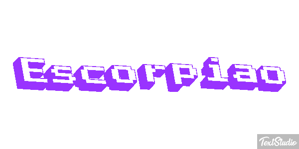 Escorpião テキスト効果