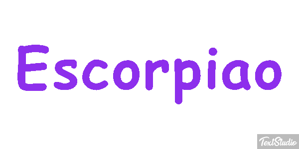 Escorpião テキスト効果