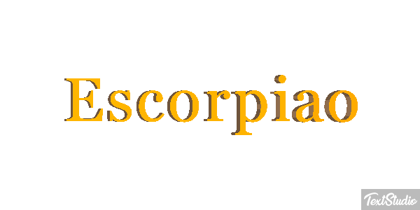 Escorpião テキスト効果