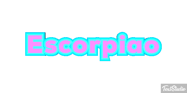 Escorpião テキスト効果