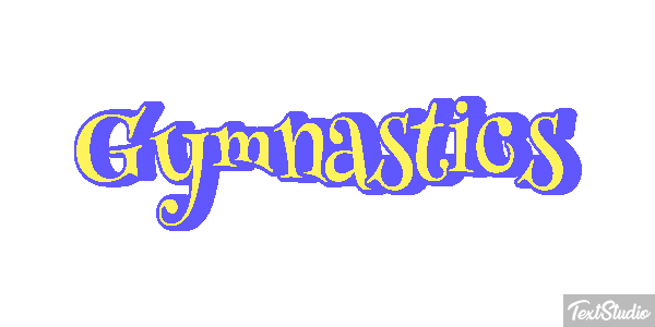 Gymnastics Text effect