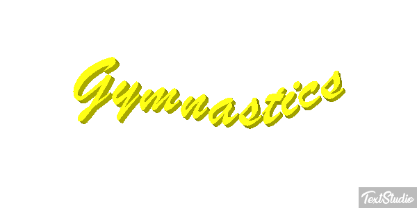 Gymnastics Text effect