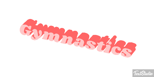 Gymnastics Text effect