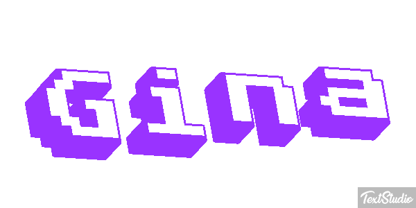 Gina Efecto de texto