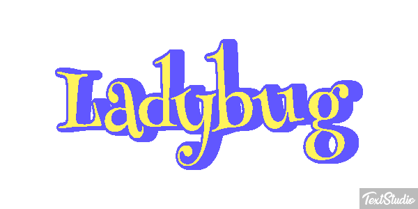 Ladybug テキスト効果