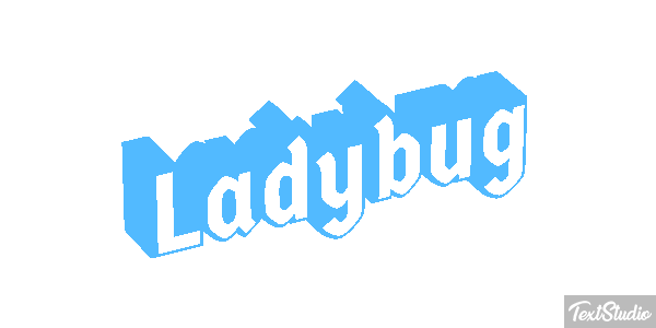 Ladybug テキスト効果