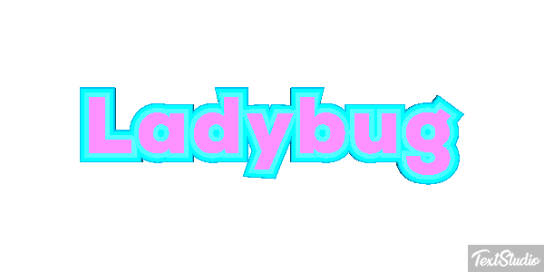 Ladybug テキスト効果