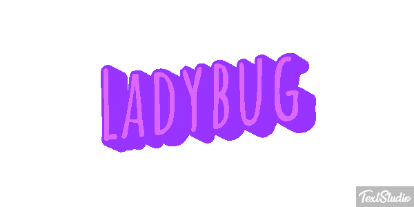 Ladybug テキスト効果