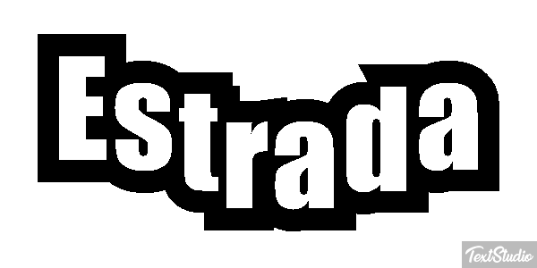 Estrada Текстовый эффект